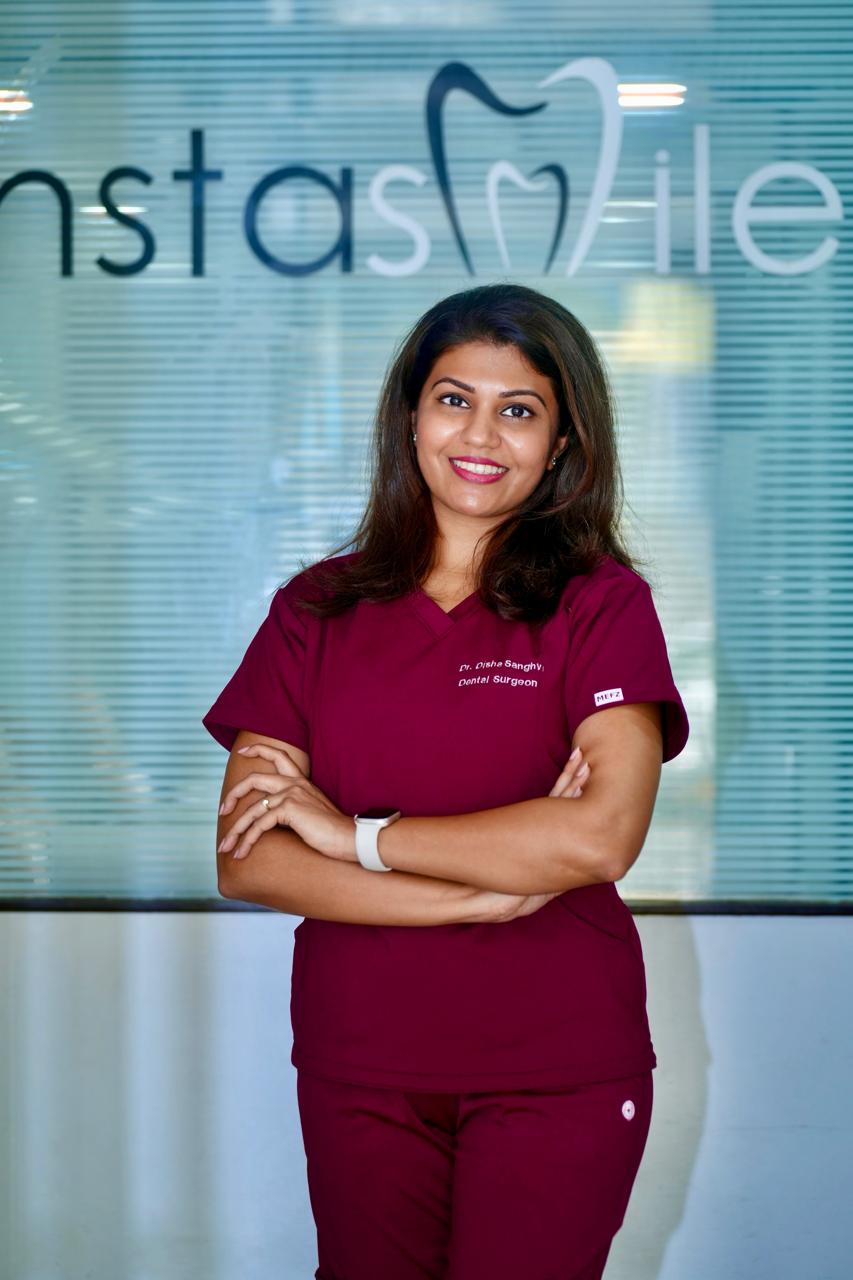 Dr. Disha Sanghvi at InstaSmiles Dental