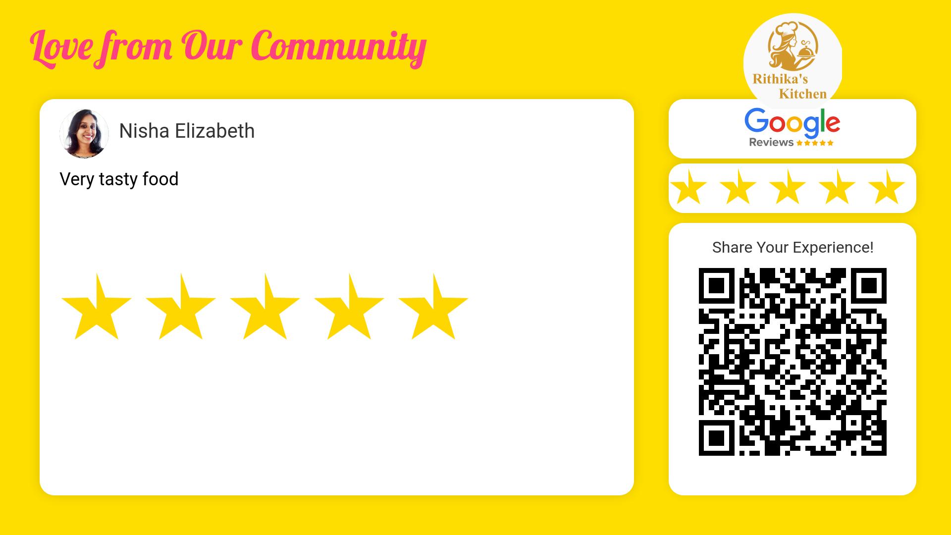 Review image for Nisha Elizabeth