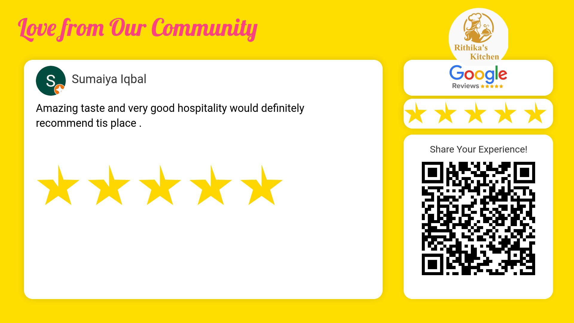 Review image for Sumaiya Iqbal